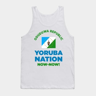 Yoruba Nation Now-Now! - Oduduwa Republic Tank Top